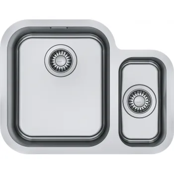 Virtuves izlietne Franke Smart Izlietne SRX 160/2, 58x45 cm, nerūsējošais tērauds 122.0736.139