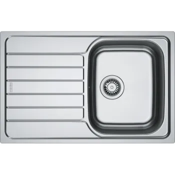 Virtuves izlietne Franke Spark SKN 611-78, 78x50 cm, nerūsējošais tērauds 101.0712.176