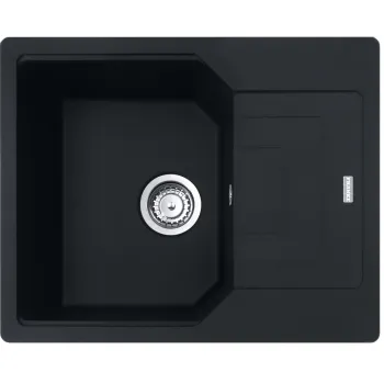 Virtuves izlietne Franke Urban Fragranīta UBG 611-62, 62x50 cm, matēti melna 114.0700.097