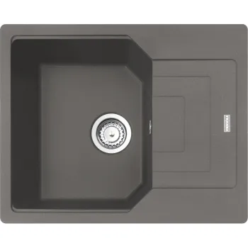 Virtuves izlietne Franke Urban Fragranīta UBG 611-62, 62x50 cm, pelēks akmens 114.0700.101