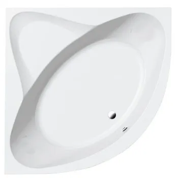 Vanna Aqualine DYJE, 150x150x42 cm, akrila, stūra, balta A1550