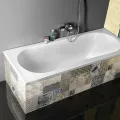 Vanna Aqualine Jizera, 140x70x39 cm, akrila, balta G1470