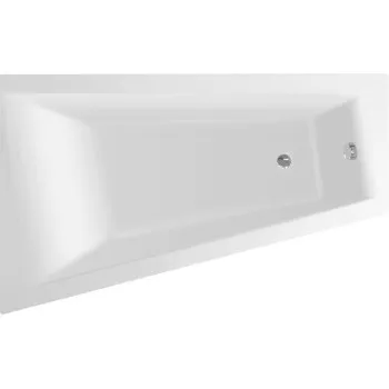 Vanna Aqualine METUJE, 160x100x42 cm, akrila, kreisā, balta G2610