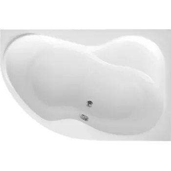 Vanna Aqualine Cidlina 160, 160x105x45 cm, akrila, labā, balta G3614