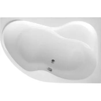 Vanna Aqualine Cidlina 150, 148x105x45 cm, akrila, bez kājām, labā, balta G3619