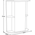 Spoguļskapītis Aqualine 50