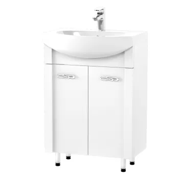 Vannas istabas skapītis Aqua Rodos ANITA ar izlietni NOVA 55