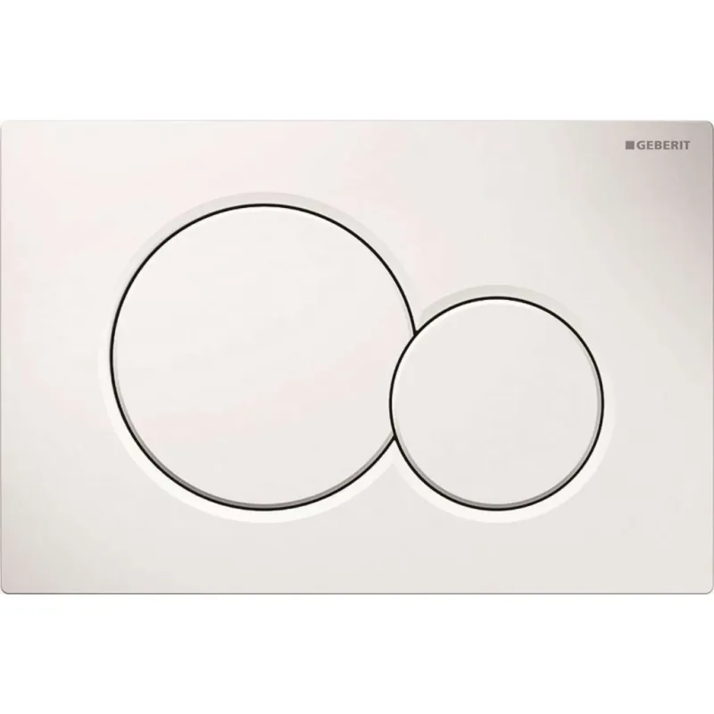 Tualetes poda komplekts Geberit Duofix rāmis ar Alpha Rimless podu ar SoftClose Vāku, Sigma01 Balta poga