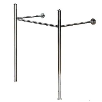 Izlietnes kājas Duravit Vero, 42.5cm Hromēta Izlietnes kājas Duravit Vero, 42.5cm Hromēta