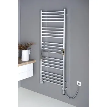 Dvieļu žāvētājs / Radiators Sapho Metro 60x153cm, 497W, hroms 0411-02 Dvieļu žāvētājs / Radiators Sapho Metro 60x153cm, 497W, hroms 0411-02