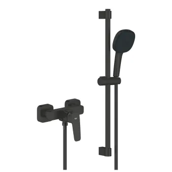 Dušas sistēma GROHE Cubeo Melns Matēts 1018252430 Dušas sistēma GROHE Cubeo Melns Matēts 1018252430