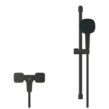 Dušas sistēma GROHE Cubeo Melns Matēts 1018252430 Dušas sistēma GROHE Cubeo Melns Matēts 1018252430