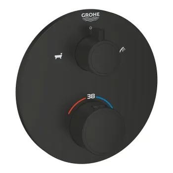 Dušas maisītājs Grohe Grohtherm iebūvējams ar termostatu Melns Matēts 1022102430