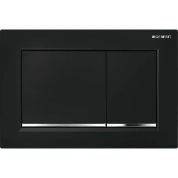 Кнопка для рамы Geberit Omega30 Chrome/Black 115.080.KM.1