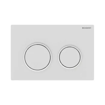 Кнопка для рамы Geberit Omega20 Черный Белый Матовый 115.085.01.1