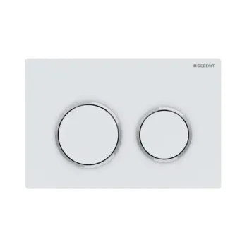 Кнопка для рамы Geberit Omega20 Белый Матовый/Хром 115.085.JT.1
