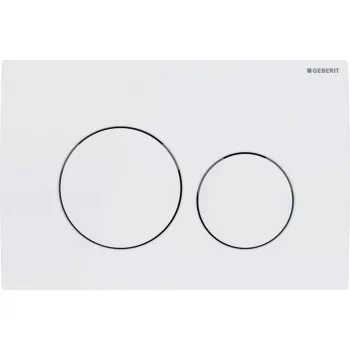 Poga iebūvējamam rāmim Geberit Delta20 Dual Balta 115.127.11.1 Poga iebūvējamam rāmim Geberit Delta20 Dual Balta 115.127.11.1