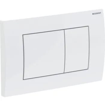 Poga iebūvējamam rāmim Geberit Delta20 Dual Balta 115.137.11.1 Poga iebūvējamam rāmim Geberit Delta20 Dual Balta 115.137.11.1