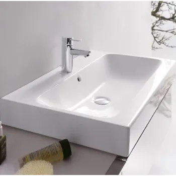 Vannas istabas izlietne Geberit iCon 60x49cm Balta 124060000 Vannas istabas izlietne Geberit iCon 60x49cm Balta 124060000