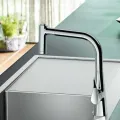 Virtuves maisītājs Hansgrohe Metris M71 izvelkams Hromēts 14834000