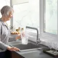 Virtuves maisītājs Hansgrohe Metris Select M71 260 1j  14847000 Hromēts