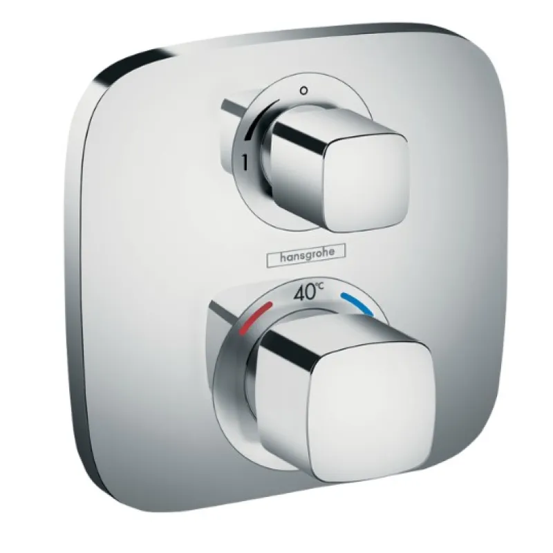 Dušas maisītājs Hansgrohe Ecostat E iebūvējams ar termostatu Hromēts 15707000