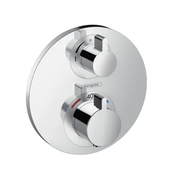 Dušas maisītājs Hansgrohe Ecostat S iebūvējams ar termostatu Hromēts 15757000