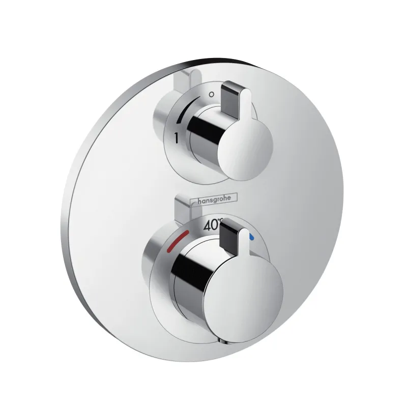 Dušas maisītājs Hansgrohe Ecostat S iebūvējams ar termostatu Hromēts 15757000