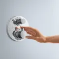 Dušas maisītājs Hansgrohe Ecostat S iebūvējams ar termostatu Hromēts 15757000