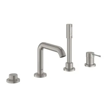Vannas / Dušas maisītājs Grohe Essence uz vannas malas, supersteel 19578DC1