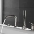 Vannas / Dušas maisītājs Grohe Essence uz vannas malas, supersteel 19578DC1