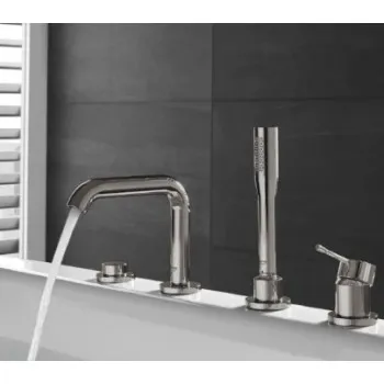 Vannas / Dušas maisītājs Grohe Essence uz vannas malas, supersteel 19578DC1