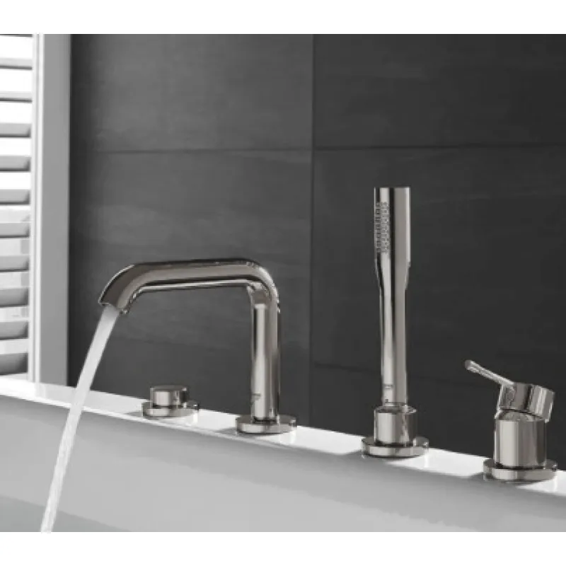 Vannas / Dušas maisītājs Grohe Essence uz vannas malas, supersteel 19578DC1