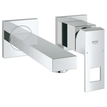 Vannas istabas izlietnes maisītājs GROHE Eurocube iebūvējams, StarLight® apdare, Hromēts 19895000