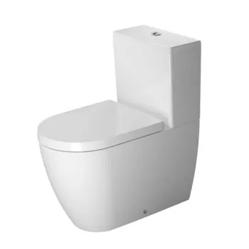 Tualetes pods Duravit ME by Starck WonderGliss, Bez tvertnes, bez vāka, Balts