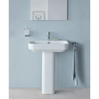 Vannas istabas izlietne Duravit Happy WonderGliss D.2 65x50cm, Balta