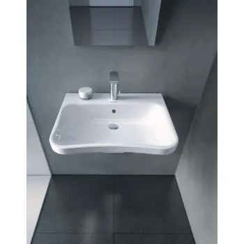 Vannas istabas izlietne Duravit DuraStyle WonderGliss 65x57cm, Balta