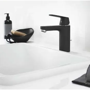 Vannas istabas Izlietnes maisītājs Grohe Eurosmart Cosmopolitan M-Size ar pop up vārstu, hromēts Hromēts/ Melns 23325KW0