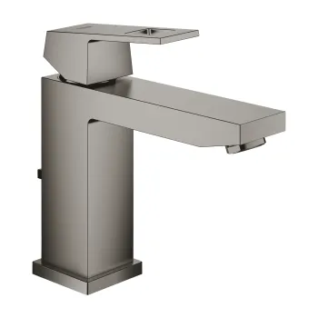 Vannas istabas Izlietnes maisītājs Grohe Eurocube M-Size ar pop up vārstu, brushed Hard Graphite 23445AL0