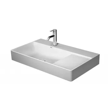 Vannas istabas izlietne Duravit DuraSquare WonderGliss, DuraCeram® 80x47cm, Balta Vannas istabas izlietne Duravit DuraSquare WonderGliss, DuraCeram® 80x47cm, Balta