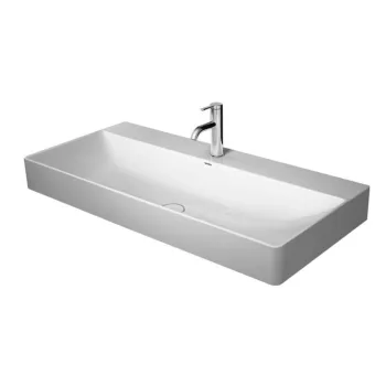 Vannas istabas izlietne Duravit DuraSquare, DuraCeram® 100x47cm, Balta Vannas istabas izlietne Duravit DuraSquare, DuraCeram® 100x47cm, Balta