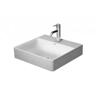 Vannas istabas izlietne Duravit DuraSquare WonderGliss, DuraCeram® 50x47cm, Balta Vannas istabas izlietne Duravit DuraSquare WonderGliss, DuraCeram® 50x47cm, Balta