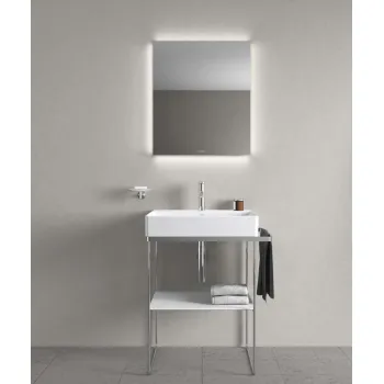 Vannas istabas izlietne Duravit DuraSquare WonderGliss, DuraCeram® 60x47cm, Balta Vannas istabas izlietne Duravit DuraSquare WonderGliss, DuraCeram® 60x47cm, Balta
