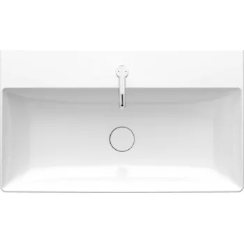 Vannas istabas izlietne Duravit DuraSquare WonderGliss, DuraCeram® 80x47cm, Balta Vannas istabas izlietne Duravit DuraSquare WonderGliss, DuraCeram® 80x47cm, Balta