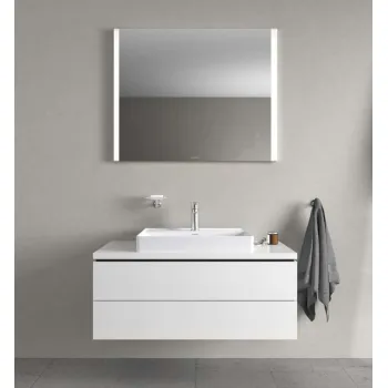 Vannas istabas izlietne Duravit DuraSquare DuraCeram 60x47cm Balta