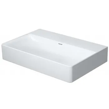 Vannas istabas izlietne Duravit DuraSquare WonderGliss, DuraCeram® 60x47cm, Balta Vannas istabas izlietne Duravit DuraSquare WonderGliss, DuraCeram® 60x47cm, Balta