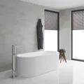 Vannas / Dušas maisītājs Grohe Eurocube uz grīdas, StarLight® apdare, Hromēts 23672001