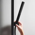 Dušas klausule Hansgrohe Pulsify S HS 1j EcoSmart+ 24126670 melns Matēts