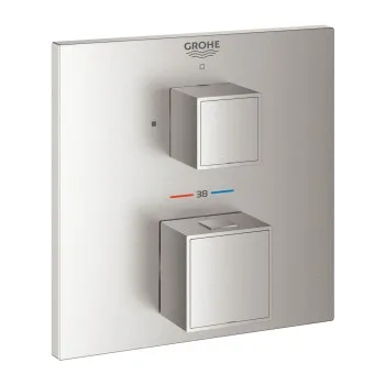 Vannas / Dušas maisītājs Grohe Grohtherm Cube iebūvējams, ar termostatu supersteel  24153DC0