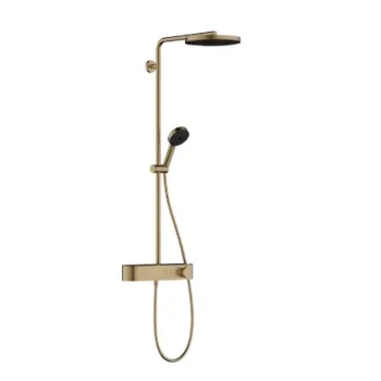 Dušas sistēma Hansgrohe Pulsify S Showerpipe 260 1jet 24220140 Brushed Bronze